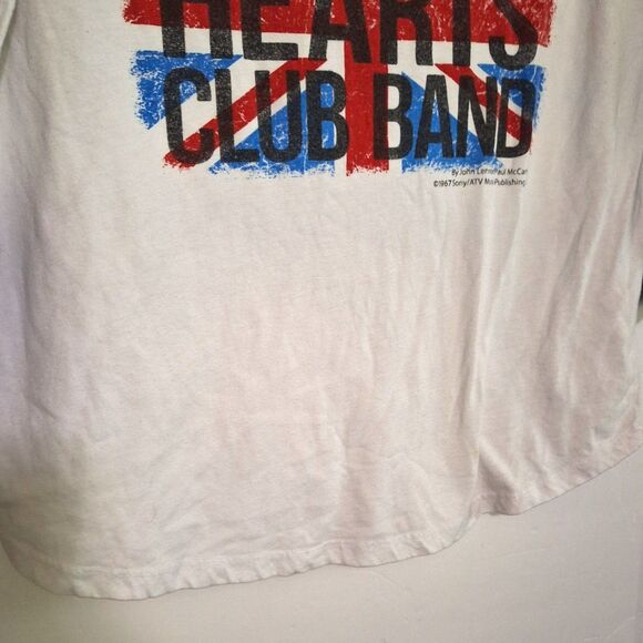 Vintage Concert Tees Women's Raglan Top Sgt. Pepper's Lonely Hearts Club Band XL - Picture 5 of 8